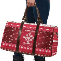 Poland Christmas Travel Bag Pierogi Polish Snow - Wonder Print Shop