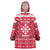 Poland Christmas Wearable Blanket Hoodie Pierogi Polish Snow - Wonder Print Shop