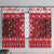 Poland Christmas Window Curtain Pierogi Polish Snow - Wonder Print Shop
