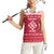 Poland Christmas Women Sleeveless Polo Shirt Pierogi Polish Snow - Wonder Print Shop