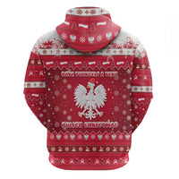 Poland Christmas Zip Hoodie Pierogi Polish Snow - Wonder Print Shop