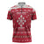 Poland Christmas Zipper Polo Shirt Pierogi Polish Snow - Wonder Print Shop