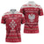 Poland Christmas Zipper Polo Shirt Pierogi Polish Snow - Wonder Print Shop
