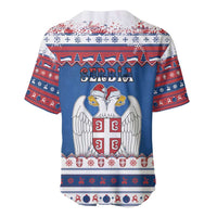 Serbia Christmas Baseball Jersey I Am The Serbian Elf - Wonder Print Shop