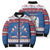 Serbia Christmas Bomber Puffer Jacket I Am The Serbian Elf - Wonder Print Shop