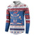 Serbia Christmas Button Sweatshirt I Am The Serbian Elf - Wonder Print Shop