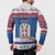 Serbia Christmas Button Sweatshirt I Am The Serbian Elf - Wonder Print Shop