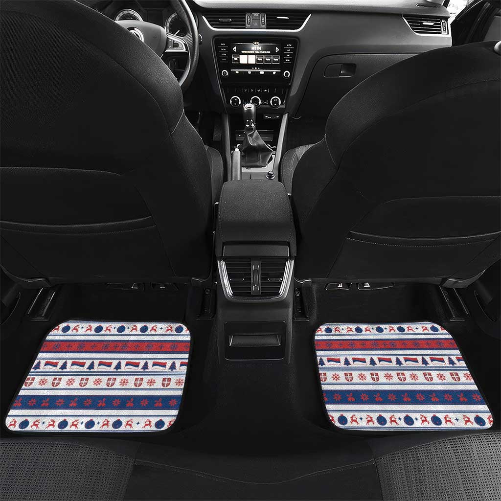 Serbia Christmas Car Mats I Am The Serbian Elf - Wonder Print Shop