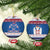 Serbia Christmas Ceramic Ornament I Am The Serbian Elf - Wonder Print Shop