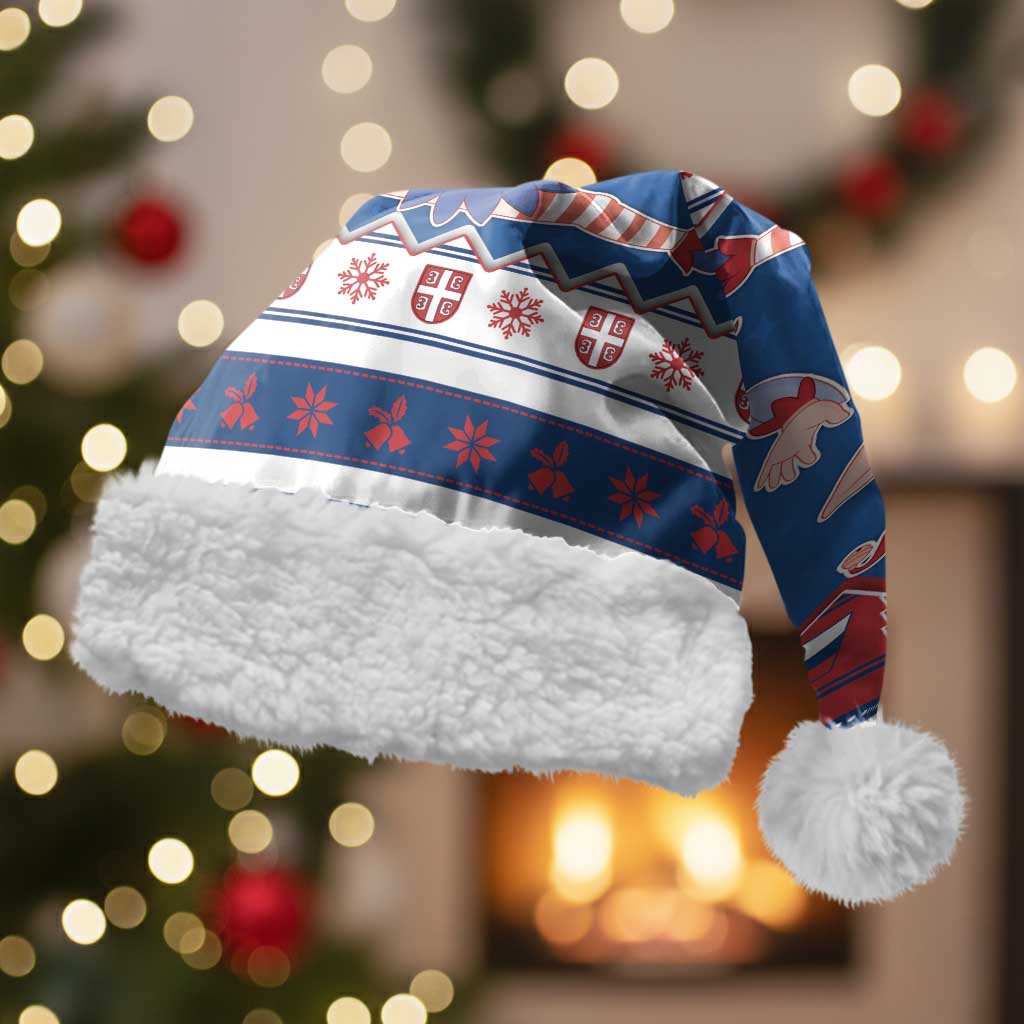 Serbia Christmas Santa Hat I Am The Serbian Elf - Wonder Print Shop