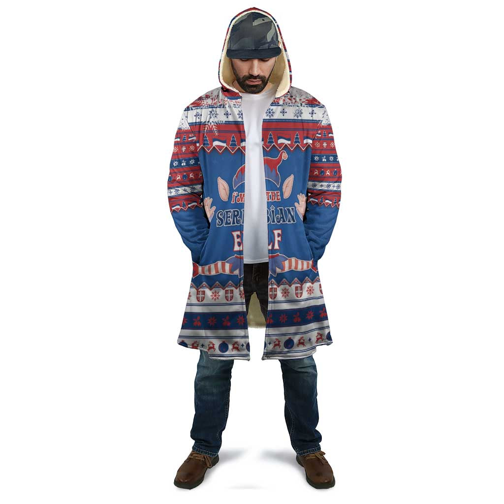 Serbia Christmas Cloak I Am The Serbian Elf - Wonder Print Shop