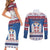 Serbia Christmas Couples Matching Short Sleeve Bodycon Dress and Long Sleeve Button Shirt I Am The Serbian Elf - Wonder Print Shop