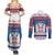 Serbia Christmas Couples Matching Summer Maxi Dress and Long Sleeve Button Shirt I Am The Serbian Elf - Wonder Print Shop