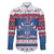 Serbia Christmas Family Matching Long Sleeve Bodycon Dress and Hawaiian Shirt I Am The Serbian Elf - Wonder Print Shop