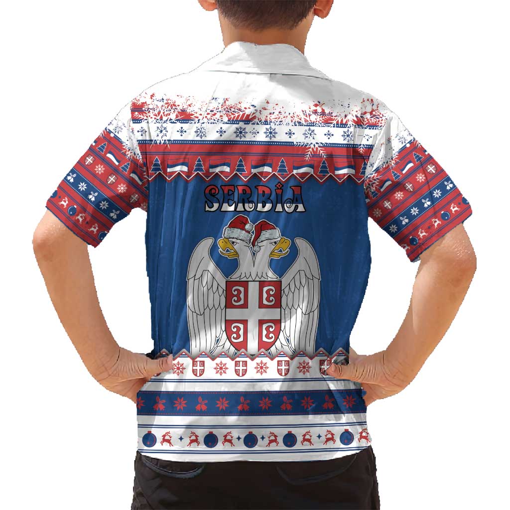 Serbia Christmas Family Matching Puletasi and Hawaiian Shirt I Am The Serbian Elf - Wonder Print Shop