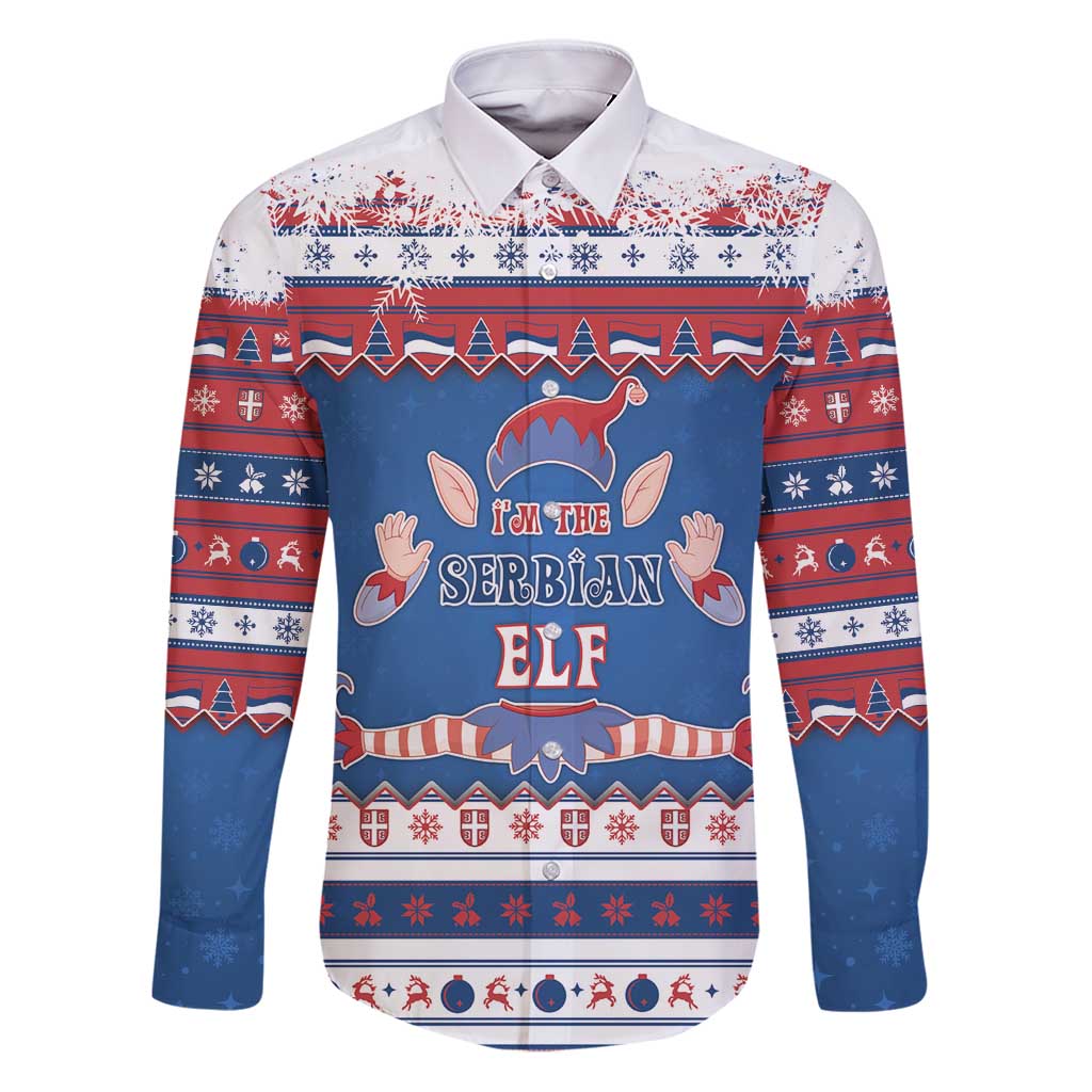 Serbia Christmas Family Matching Puletasi and Hawaiian Shirt I Am The Serbian Elf - Wonder Print Shop