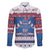 Serbia Christmas Family Matching Short Sleeve Bodycon Dress and Hawaiian Shirt I Am The Serbian Elf - Wonder Print Shop