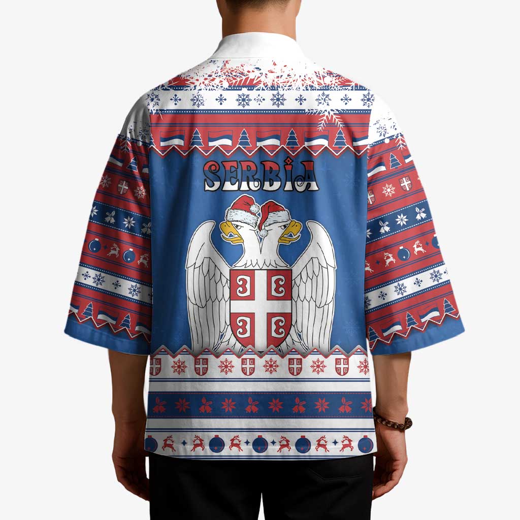 Serbia Christmas Kimono I Am The Serbian Elf - Wonder Print Shop