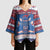 Serbia Christmas Kimono Sleeve Blouse I Am The Serbian Elf - Wonder Print Shop