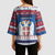 Serbia Christmas Kimono Sleeve Blouse I Am The Serbian Elf - Wonder Print Shop