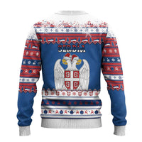 Serbia Christmas Ugly Christmas Sweater I Am The Serbian Elf - Wonder Print Shop