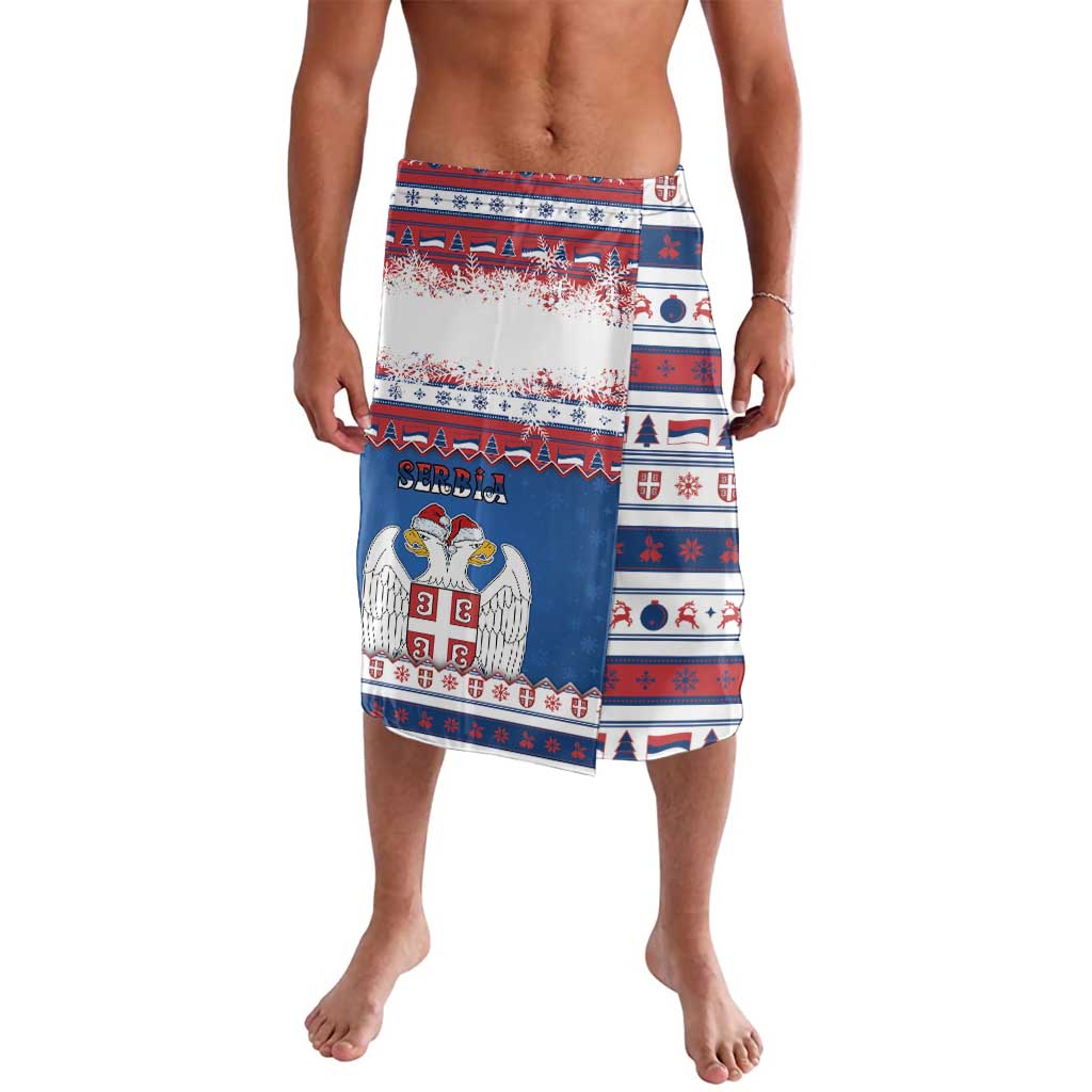 Serbia Christmas Lavalava I Am The Serbian Elf - Wonder Print Shop