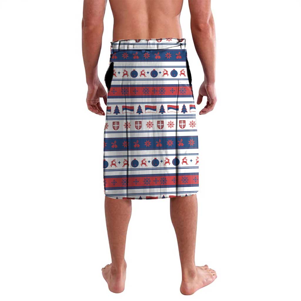 Serbia Christmas Lavalava I Am The Serbian Elf - Wonder Print Shop