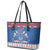 Serbia Christmas Leather Tote Bag I Am The Serbian Elf - Wonder Print Shop