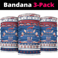 Serbia Christmas Neck Gaiter I Am The Serbian Elf - Wonder Print Shop