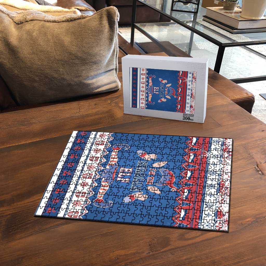 Serbia Christmas Puzzle I Am The Serbian Elf - Wonder Print Shop