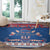 Serbia Christmas Round Carpet I Am The Serbian Elf - Wonder Print Shop