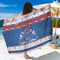 Serbia Christmas Sarong I Am The Serbian Elf - Wonder Print Shop
