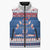 Serbia Christmas Sleeveless Puffer Jacket I Am The Serbian Elf - Wonder Print Shop