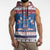Serbia Christmas Sleeveless Zip Hoodie I Am The Serbian Elf - Wonder Print Shop