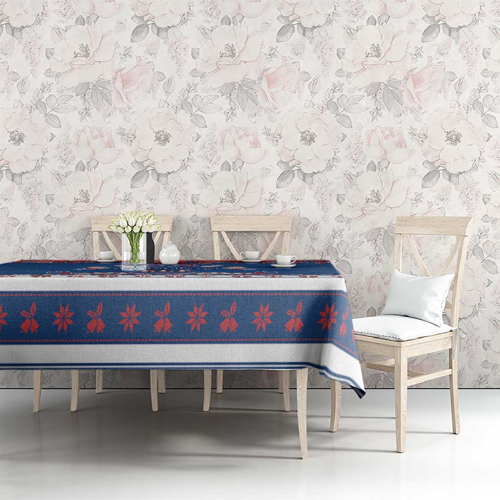 Serbia Christmas Tablecloth I Am The Serbian Elf - Wonder Print Shop