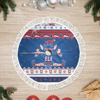 Serbia Christmas Tree Skirt I Am The Serbian Elf - Wonder Print Shop