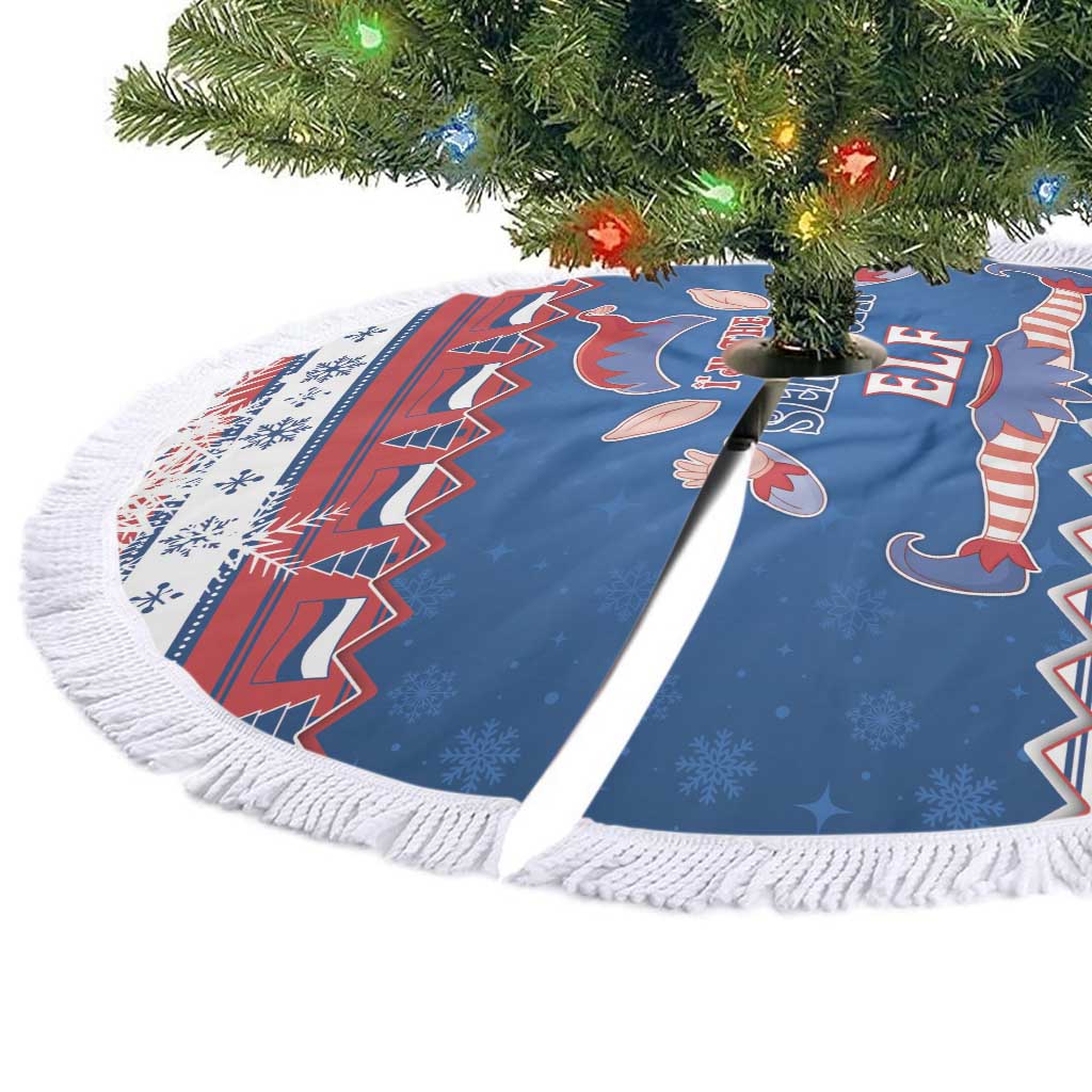 Serbia Christmas Tree Skirt I Am The Serbian Elf - Wonder Print Shop