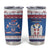 Serbia Christmas Tumbler Cup I Am The Serbian Elf - Wonder Print Shop