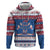 Serbia Christmas Zip Hoodie I Am The Serbian Elf - Wonder Print Shop