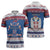 Serbia Christmas Zipper Polo Shirt I Am The Serbian Elf - Wonder Print Shop