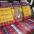 Romania Christmas Back Car Seat Cover Romanian Masked Santa - Wonder Print Shop