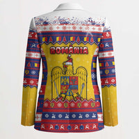 Romania Christmas Blazer Romanian Masked Santa - Wonder Print Shop