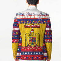 Romania Christmas Blazer Romanian Masked Santa - Wonder Print Shop