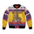 Romania Christmas Bomber Jacket Romanian Masked Santa - Wonder Print Shop