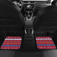 Romania Christmas Car Mats Romanian Masked Santa - Wonder Print Shop