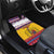Romania Christmas Car Mats Romanian Masked Santa - Wonder Print Shop