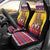 Romania Christmas Car Seat Cover Romanian Masked Santa - Wonder Print Shop