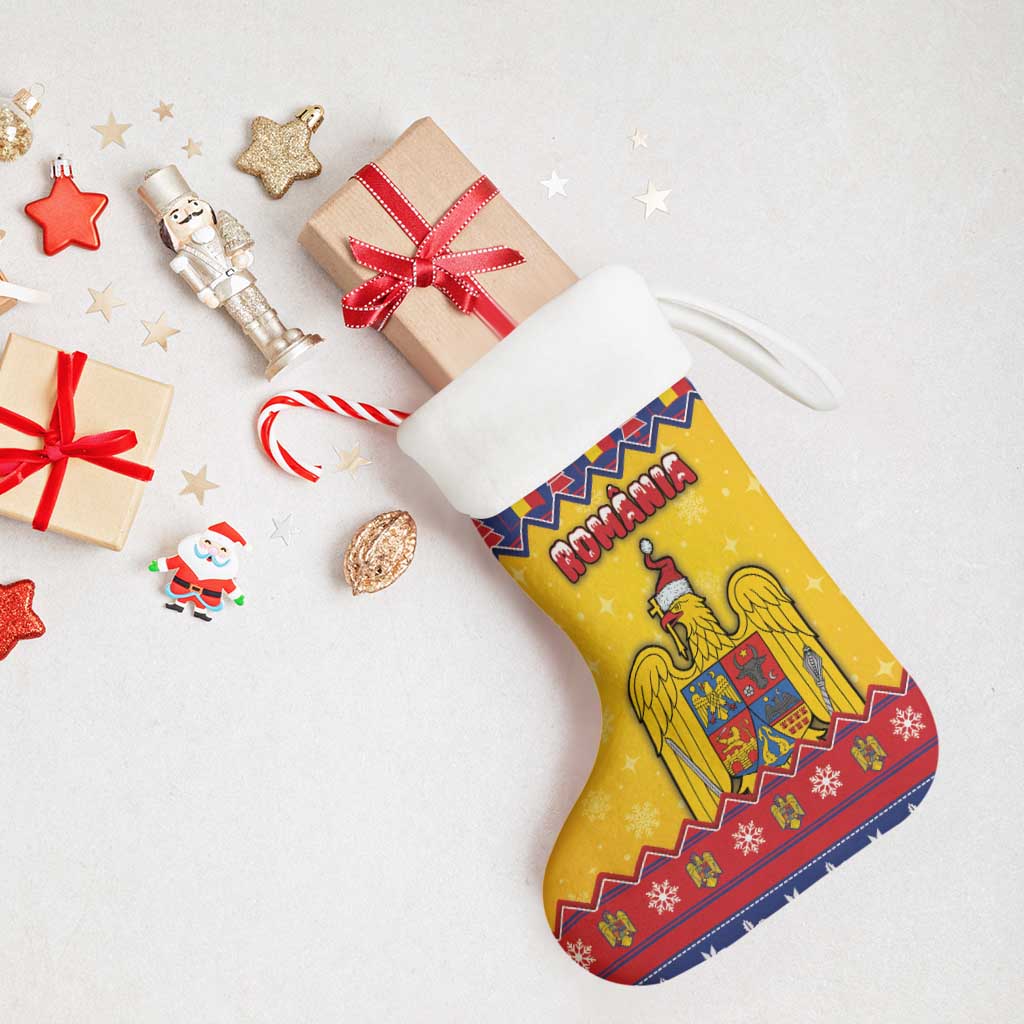 Romania Christmas Stocking Romanian Masked Santa - Wonder Print Shop