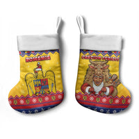 Romania Christmas Stocking Romanian Masked Santa - Wonder Print Shop