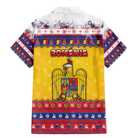 Romania Christmas Family Matching Mermaid Dress and Hawaiian Shirt Romanian Masked Santa - Wonder Print Shop